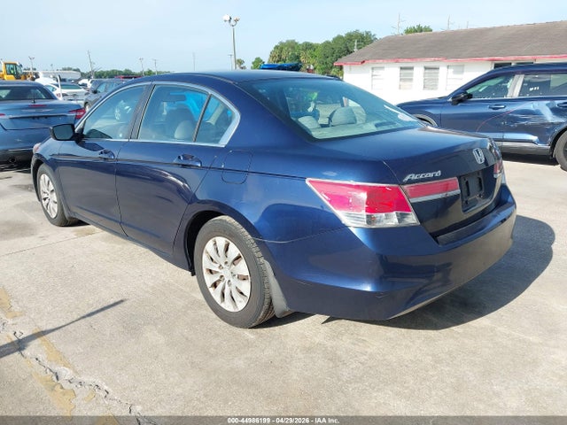 Aukcja sprzedaży 2012 Honda Accord 2.4 Lx, vin: 1HGCP2F34CA123709, numer aukcji: 44986199