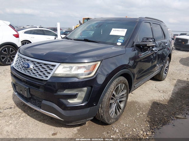 44986359 :رقم المزاد ، 1FM5K8HT9HGB90537 vin ، 2017 Ford Explorer Platinum مزاد بيع