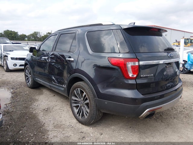 44986359 :رقم المزاد ، 1FM5K8HT9HGB90537 vin ، 2017 Ford Explorer Platinum مزاد بيع