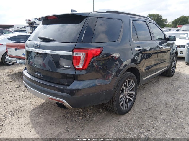 44986359 :رقم المزاد ، 1FM5K8HT9HGB90537 vin ، 2017 Ford Explorer Platinum مزاد بيع
