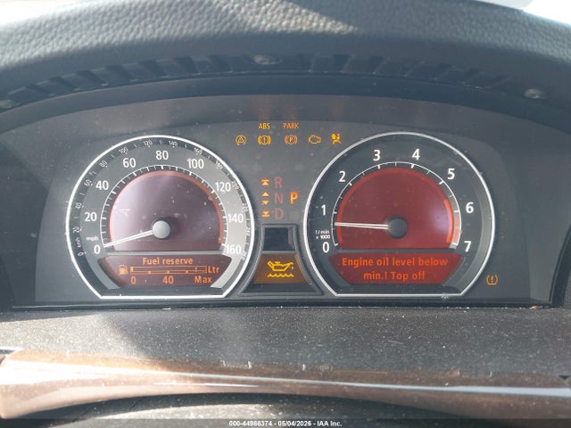 Aukcja sprzedaży 2006 Bmw 750i, vin: WBAHL83506DT05559, numer aukcji: 44986374