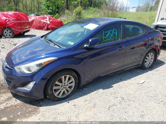 2014 Hyundai Elantra Se მანქანა იყიდება აუქციონზე, vin: 5NPDH4AE9EH540193, აუქციონის ნომერი: 44986389