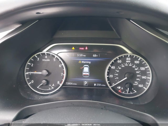 2021 Nissan Murano Sv Fwd მანქანა იყიდება აუქციონზე, vin: 5N1AZ2BJ3MC124775, აუქციონის ნომერი: 44986411