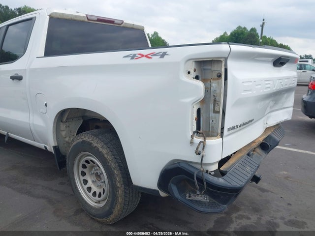 Aukcja sprzedaży 2022 Chevrolet Silverado 1500 4wd  Short Bed Wt, vin: 1GCUDAED1NZ536787, numer aukcji: 44986452