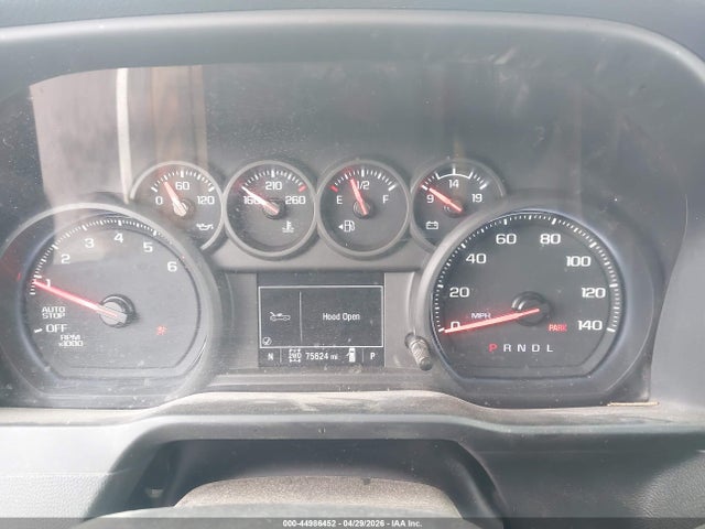 Aukcja sprzedaży 2022 Chevrolet Silverado 1500 4wd  Short Bed Wt, vin: 1GCUDAED1NZ536787, numer aukcji: 44986452