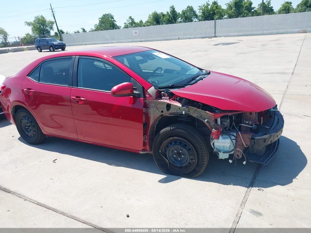 2018 Toyota Corolla Le მანქანა იყიდება აუქციონზე, vin: 5YFBURHEXJP824838, აუქციონის ნომერი: 44986455