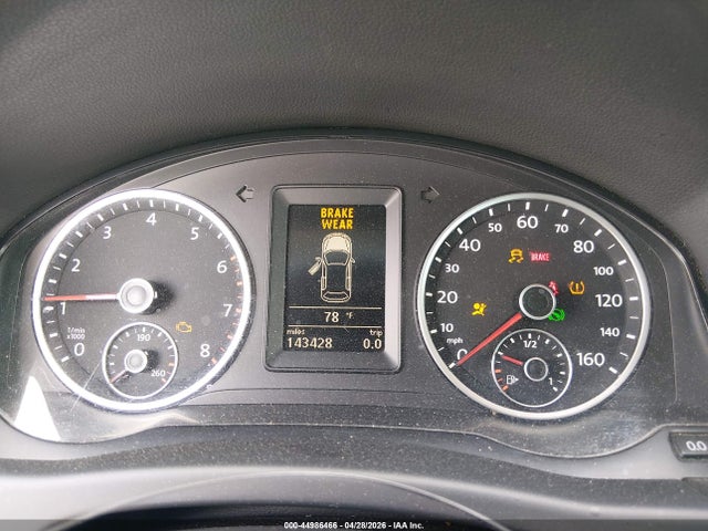 44986466 :رقم المزاد ، WVGBV7AX8CW607307 vin ، 2012 Volkswagen Tiguan Se مزاد بيع