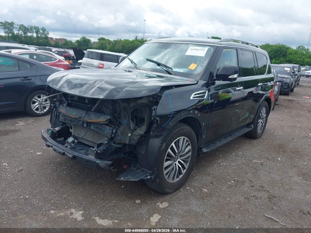 44986555 :رقم المزاد ، JN8AY2BC9P9182436 vin ، 2023 Nissan Armada Sl 2wd مزاد بيع