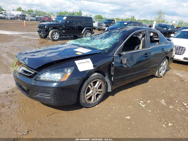 Aukcja sprzedaży 2007 Honda Accord 2.4 Ex, vin: 1HGCM56757A211560, numer aukcji: 44986580