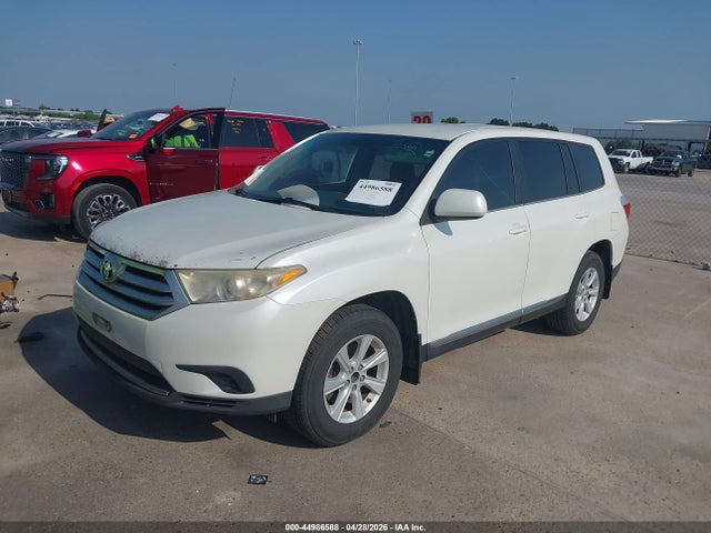 44986588 :رقم المزاد ، 5TDZA3EH8CS024259 vin ، 2012 Toyota Highlander مزاد بيع