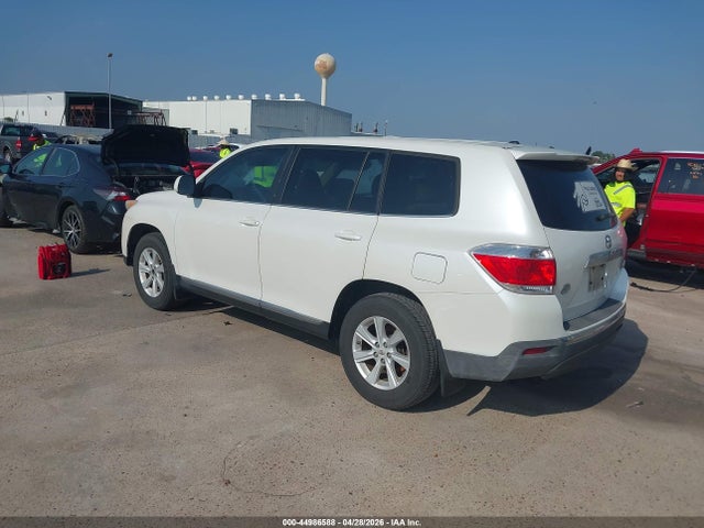 44986588 :رقم المزاد ، 5TDZA3EH8CS024259 vin ، 2012 Toyota Highlander مزاد بيع