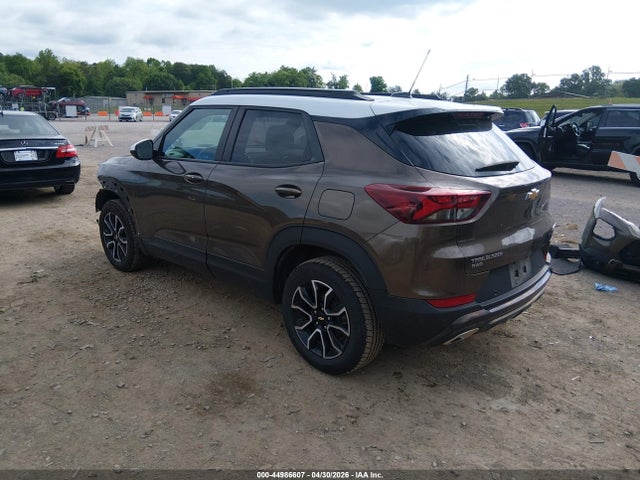 Aukcja sprzedaży 2022 Chevrolet Trailblazer Awd Activ, vin: KL79MSSL2NB053662, numer aukcji: 44986607