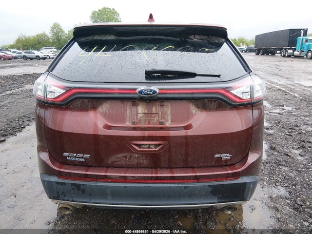44986651 :رقم المزاد ، 2FMPK4J88GBB22906 vin ، 2016 Ford Edge Sel مزاد بيع
