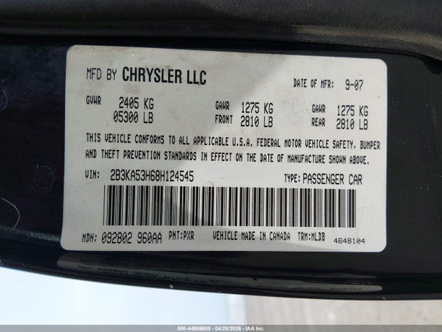 Aukcja sprzedaży 2009 Dodge Charger Se, vin: 2B3KA43D89H573914, numer aukcji: 44986680