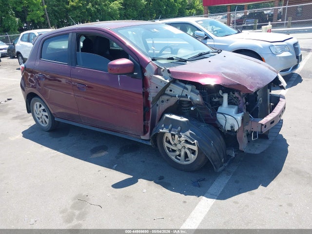 2022 Mitsubishi Mirage Le მანქანა იყიდება აუქციონზე, vin: ML32AUHJ5NH006981, აუქციონის ნომერი: 44986690