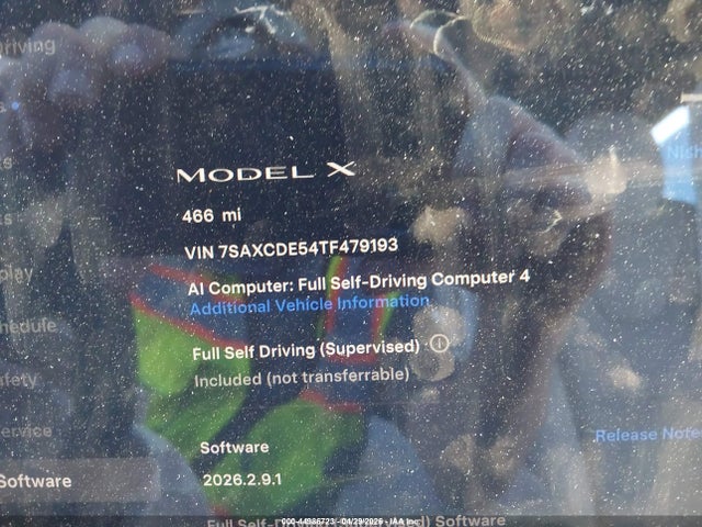 Tesla Model X All-wheel Drive 2026 7SAXCDE54TF479193 Image 7