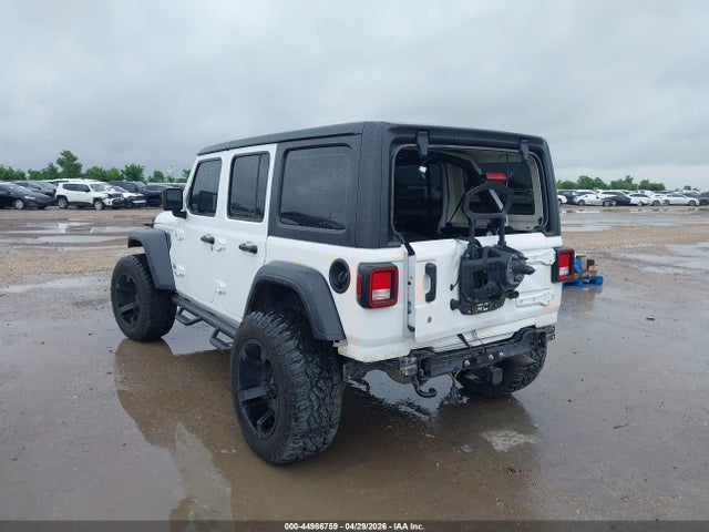 Продажа на аукционе авто 2018 Jeep Wrangler Unlimited Sport 4x4, vin: 1C4HJXDG8JW141008, номер лота: 44986759