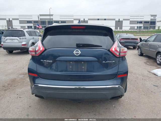 Aukcja sprzedaży 2017 Nissan Murano Platinum, vin: 5N1AZ2MG8HN122855, numer aukcji: 44986822