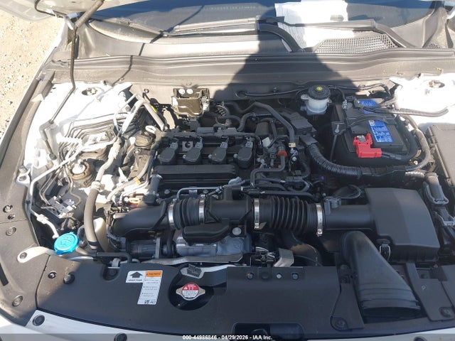44986846 :رقم المزاد ، 1HGCV1F14NA019951 vin ، 2022 Honda Accord Lx مزاد بيع