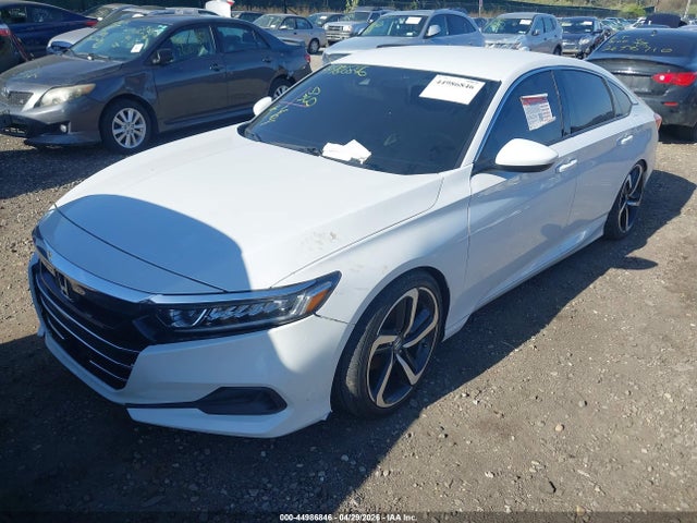 44986846 :رقم المزاد ، 1HGCV1F14NA019951 vin ، 2022 Honda Accord Lx مزاد بيع