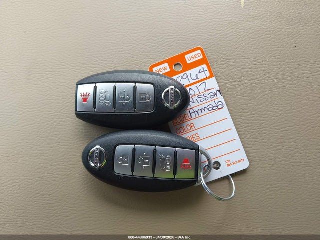 Aukcja sprzedaży 2012 Nissan Armada Platinum, vin: 5N1AA0NE0CN603779, numer aukcji: 44986933