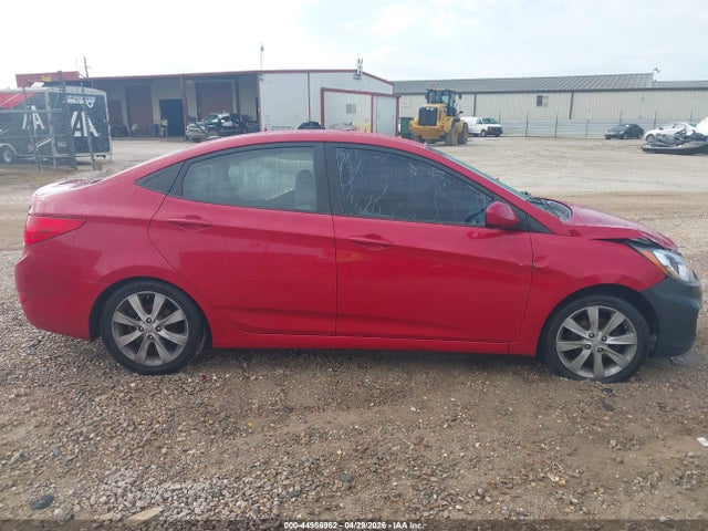 44986962 :رقم المزاد ، KMHCU4AE6CU126178 vin ، 2012 Hyundai Accent Gls مزاد بيع
