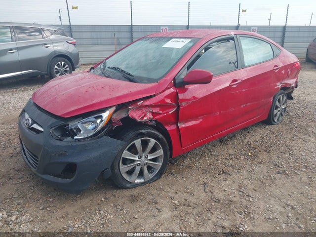 44986962 :رقم المزاد ، KMHCU4AE6CU126178 vin ، 2012 Hyundai Accent Gls مزاد بيع