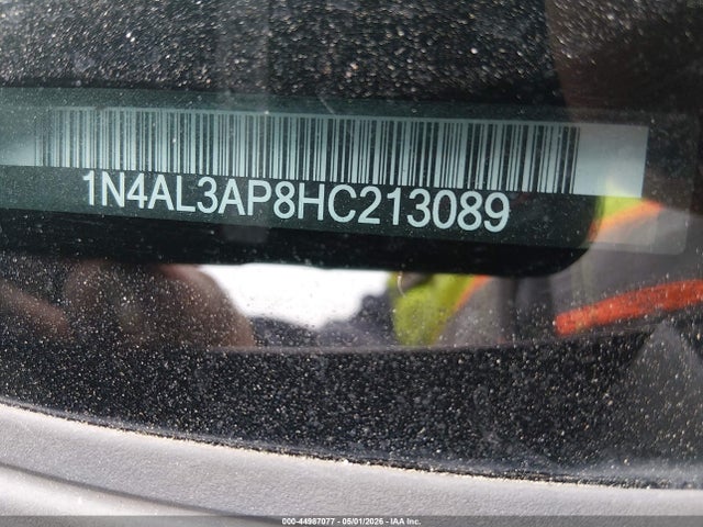 44987077 :رقم المزاد ، 1N4AL3AP8HC213089 vin ، 2017 Nissan Altima 2.5 S مزاد بيع