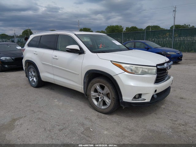 Toyota Highlander Limited V6 2015 5TDDKRFH8FS167788 головне зображення