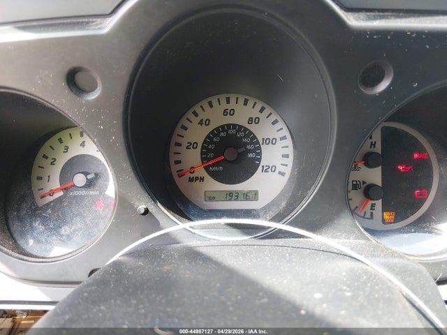 44987127 :رقم المزاد ، 1N6DD26T24C478571 vin ، 2004 Nissan Frontier Xe مزاد بيع