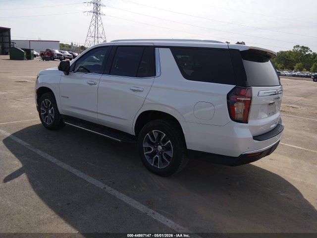 2022 Chevrolet Tahoe 2wd Lt მანქანა იყიდება აუქციონზე, vin: 1GNSCNKDXNR108133, აუქციონის ნომერი: 44987147