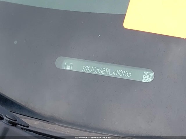 1G1JD5SB9L4110135 Chevrolet Sonic Fwd Lt