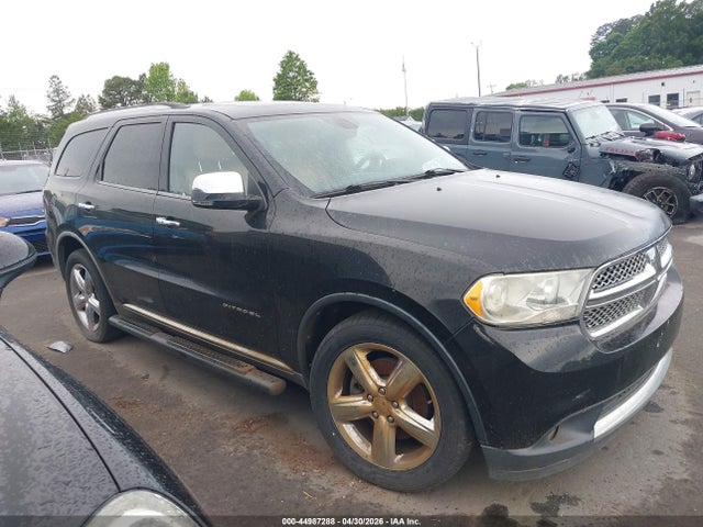44987288 :رقم المزاد ، 1C4SDJET5CC205127 vin ، 2012 Dodge Durango Citadel مزاد بيع