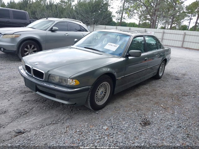 2001 Bmw 740il მანქანა იყიდება აუქციონზე, vin: WBAGH83451DP33124, აუქციონის ნომერი: 44987305