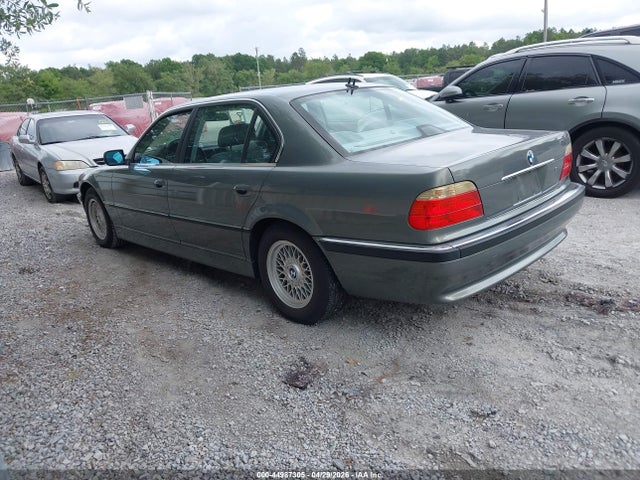 2001 Bmw 740il მანქანა იყიდება აუქციონზე, vin: WBAGH83451DP33124, აუქციონის ნომერი: 44987305