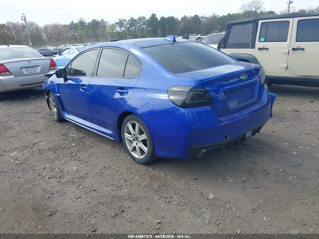 2015 Subaru Wrx Limited მანქანა იყიდება აუქციონზე, vin: JF1VA1G66F8836463, აუქციონის ნომერი: 44987375