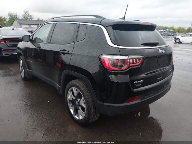 Продажа на аукционе авто 2018 Jeep Compass Limited 4x4, vin: 3C4NJDCB8JT415451, номер лота: 44987388