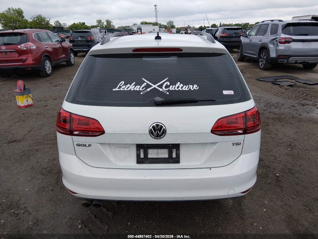 Aukcja sprzedaży 2017 Volkswagen Golf Sportwagen Tsi S, vin: 3VWC17AU0HM501268, numer aukcji: 44987402