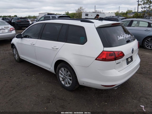 Aukcja sprzedaży 2017 Volkswagen Golf Sportwagen Tsi S, vin: 3VWC17AU0HM501268, numer aukcji: 44987402
