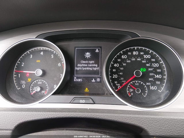 Aukcja sprzedaży 2017 Volkswagen Golf Sportwagen Tsi S, vin: 3VWC17AU0HM501268, numer aukcji: 44987402