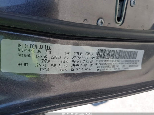 Продаж на аукціоні авто 2019 Jeep Cherokee Latitude Plus 4x4, vin: 1C4PJMLX5KD270509, номер лоту: 44987488