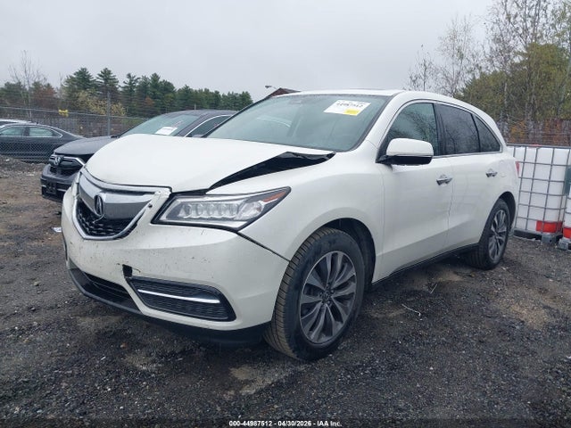 44987512 :رقم المزاد ، 5FRYD4H43GB011848 vin ، 2016 Acura Mdx Technology   Acurawatch Plus Packages/technology Package مزاد بيع