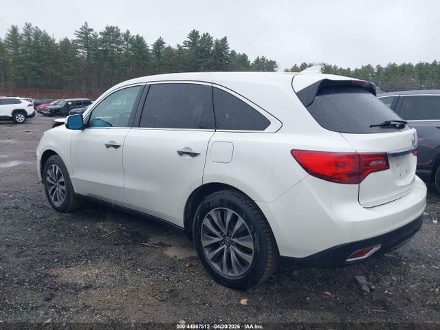 44987512 :رقم المزاد ، 5FRYD4H43GB011848 vin ، 2016 Acura Mdx Technology   Acurawatch Plus Packages/technology Package مزاد بيع