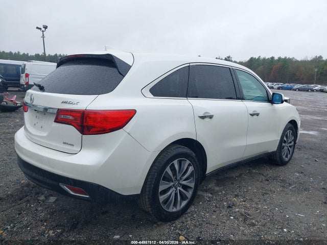 44987512 :رقم المزاد ، 5FRYD4H43GB011848 vin ، 2016 Acura Mdx Technology   Acurawatch Plus Packages/technology Package مزاد بيع
