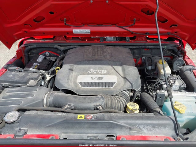44987521 :رقم المزاد ، 1C4AJWAG1FL686783 vin ، 2015 Jeep Wrangler Sport مزاد بيع