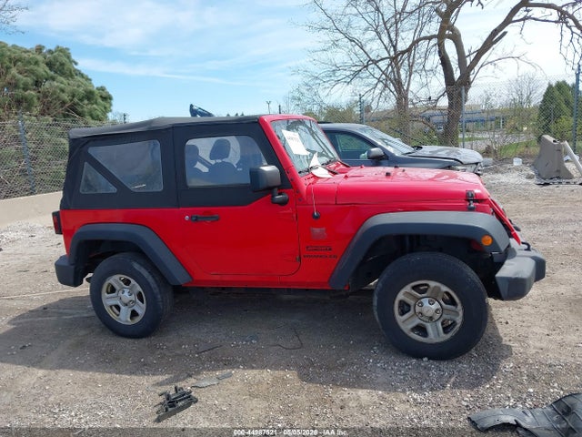 44987521 :رقم المزاد ، 1C4AJWAG1FL686783 vin ، 2015 Jeep Wrangler Sport مزاد بيع