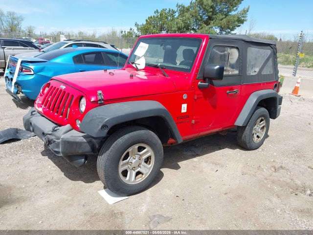 44987521 :رقم المزاد ، 1C4AJWAG1FL686783 vin ، 2015 Jeep Wrangler Sport مزاد بيع