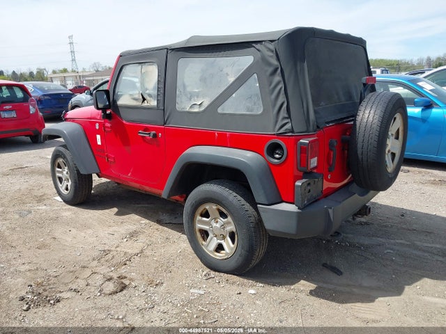 44987521 :رقم المزاد ، 1C4AJWAG1FL686783 vin ، 2015 Jeep Wrangler Sport مزاد بيع