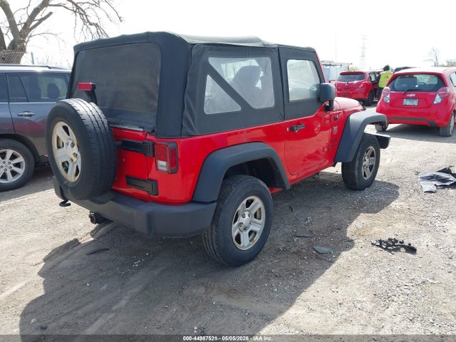 44987521 :رقم المزاد ، 1C4AJWAG1FL686783 vin ، 2015 Jeep Wrangler Sport مزاد بيع