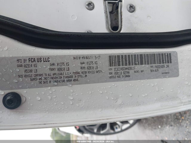 Aukcja sprzedaży 2017 Chrysler 300 300s, vin: 2C3CCABG3HH639117, numer aukcji: 44987566
